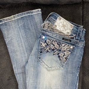 MISS ME BOOTCUT JEANS SIZE 26